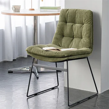 Обеденный стул с кожаным покрытием, Роскошная современная комната, обеденные стулья в скандинавском стиле, Кухня, офис, кафе, декор Relax Sillas De Comedor