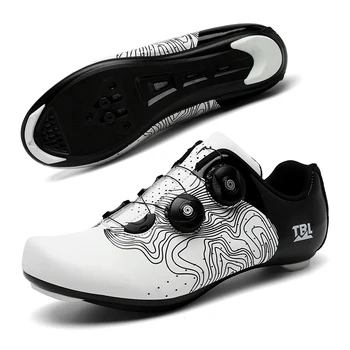 обувь для шоссейных велосипедов, мужские кроссовки для горных велосипедов, Самоблокирующаяся обувь на плоской подошве, обувь для велоспорта, кроссовки для шоссейных велосипедов mtb