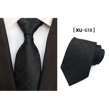 Официальный галстук на шее, Офисный деловой галстук, разные узоры, мужской деловой галстук для вечеринок, подходящая рубашка