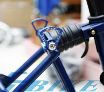 Педаль для стойки подходит для аксессуаров для складных велосипедов Brompton Сверхлегкий велосипедный упор Easywheel Parts