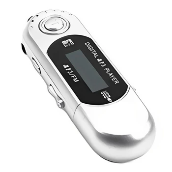 Плеер с 4 ГБ памяти USB MP3-плеер Классического дизайна FM-радиоплееры Поддерживают Воспроизведение цифровой музыки Mp3 и Wma