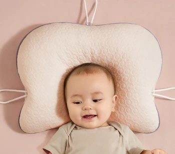 Подушка для новорожденного, подушка для спинки, от 0 до 2 лет, подушка для коррекции головы, детское постельное белье, подушка для головы, многофункциональная