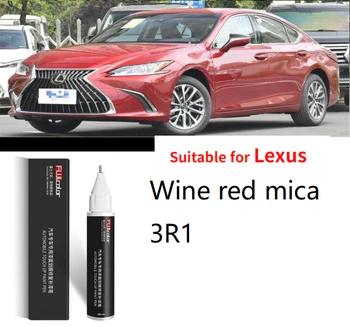 Подходит для Lexus ES RX LF-NX GX LX NX Винно-красная слюда 3R1 средство для удаления царапин ручка для подкраски царапин красная слюда 3R1 краска spary