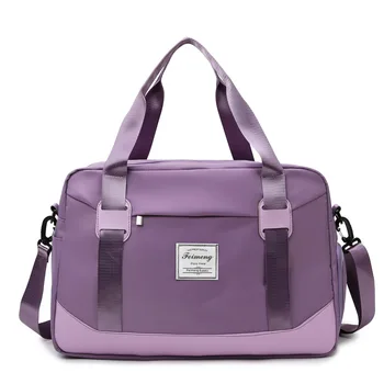 Портативная спортивная сумка для женщин, разделяющая влажную и сухую одежду, дорожная сумка, Тренировочные спортивные сумки на плечо, сумки для плавания XA248L