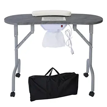 Портативный Маникюрный стол Складной Маникюрный стол с пылесборником Профессиональный стол для маникюра Салонная Мебель, мебель для салона