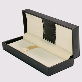Прямоугольная подарочная коробка-раскладушка, коробка для хранения ручек в деловом офисе, Креативные школьные принадлежности, пеналы для ручек, украшения