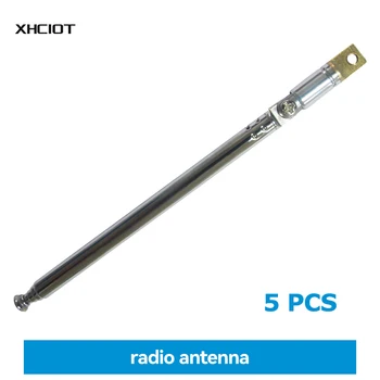 Радиоантенна с резьбовым стержнем M3 Интерфейс с резьбой Для усиления радиосигнала Антенна с Медным Хромированием FM-Антенна TX-LGHX-5273