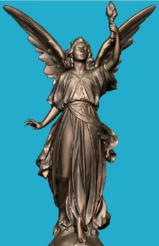 Рельефная 3D модель в формате stl, скульптура для станка с ЧПУ Athena goddess