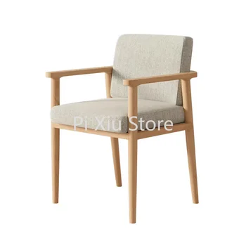 Роскошные Кухонные стулья для гостиной, Деревянные Мобильные Офисные Эргономичные Обеденные стулья, мебель для гостиной, Мебель для индивидуальной библиотеки