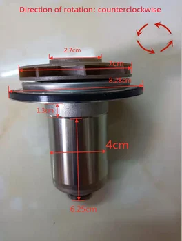 Ротор двигателя насоса циркуляции воды в газовом котле, подвесной ротор водяного насоса в котле для COREINDUS CWS-6C15HP