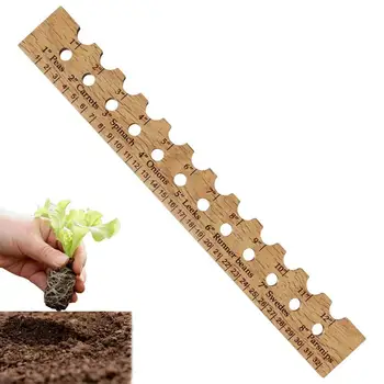 Садовый инструмент для ног, линейка для посадки древесных растений, Многоразовая распорка для посадки древесины, инструмент для посадки садов, открытых приподнятых грядок.