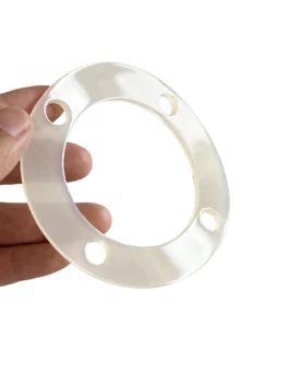 Силиконовая прокладка резиновая фланцевая шайба уплотнительное кольцо DN15 20 25 32 40 50 65 80 100