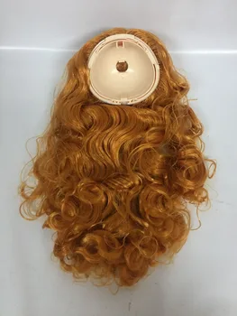 Скальп куклы RBL blyth подходит для длинных вьющихся волос blyth оранжевый 11212