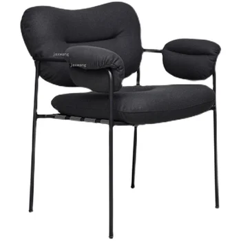Скандинавский дизайнер, стулья для столовой, отдыха, Креативное дизайнерское кресло для дома, Офисный кабинет, Гостиная, диван с подлокотником, кресло H
