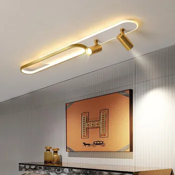 Современные светодиодные потолочные светильники с точечным освещением для гостиной, спальни, прохода, коридора, входа в гардеробную, домашнего осветительного прибора