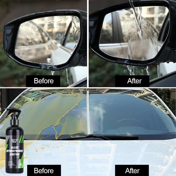 Стекло S2 Долговечное Керамическое Наногидрофобное Защитное покрытие лобового стекла Безопасное вождение Четкое зрение Автомобильные Аксессуары
