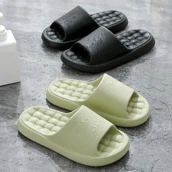 Тапочки Обувь для ванной EVA Противоскользящие Носимые Легкие Домашние Тапочки Мужская Обувь Женская обувь Персонализированная дезодорация