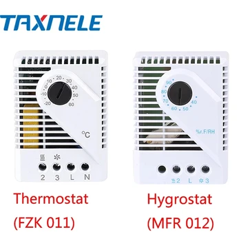 Термостат Гигростат FZK011 MFR012 Электрическая Коробка Механический Регулятор Температуры Регулятор Влажности Тепловентилятор Охладитель