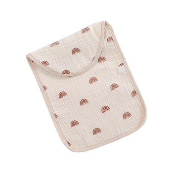 Тканевое полотенце с капюшоном, детское впитывающее пот полотенце, быстросохнущая длинная тканевая прокладка на спине