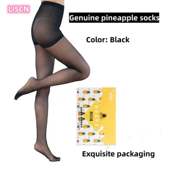 Тонкий антипригарный сексуальный артефакт для голых ног с очень толстыми ананасовыми носками