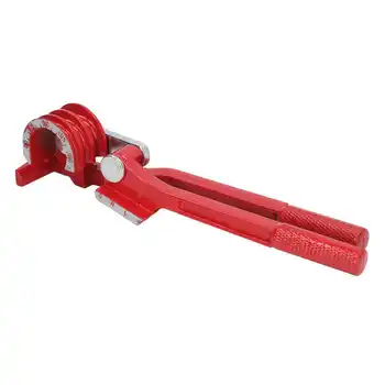 Трубогиб с эргономичной ручкой из алюминиевого сплава Ручной трубогиб красный прочный 6, 8, 10 мм для обслуживания
