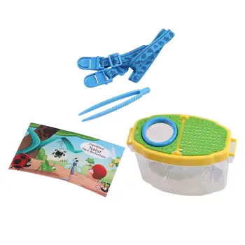 Увеличивающее устройство для просмотра досуга с помощью пинцета Детская научная игрушка Игрушки на открытом воздухе