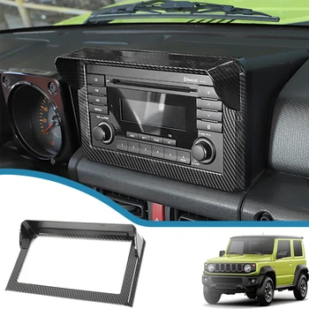 Украшение Экрана GPS-Навигации Автомобильного Центра Suzuki Jimny JB64 JB74 2019 2020 2021 2022 2023 Молдинги Для Интерьера Аксессуары