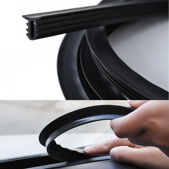 Уплотнительная прокладка центральной консоли автомобиля Зазор приборной панели Модифицированная звукоизоляция Резиновая прокладка для устранения шума на лобовом стекле