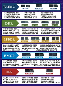 ФЛЭШ-ПАМЯТЬ EMMC 4.5 5.0 5.1 DDR LPDDR 3 4 5 EMCP UFS 2.0 2.1 2.2 3.0 3.1 UMCP NAND 1 2 3 4 6 8 16 18 32 64 128 256 ГБ 512 ГБ 1 ТБ