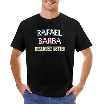 Футболка Рафаэля Барба заслуживала лучшего, забавная футболка, винтажная одежда, футболка с графикой, футболки оверсайз для мужчин