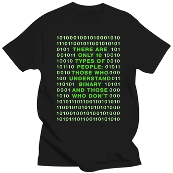 Футболка с граффити 2019, футболка с бинарным смешным программистом по математике, Брендовая футболка Homme Free, 100% хлопок