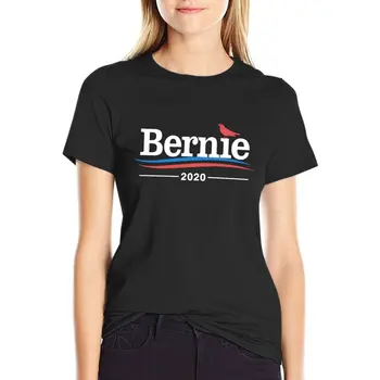 Футболка с птицей Берни Сандерса 2020, забавная футболка, летняя блузка, футболки rolling stones для женщин