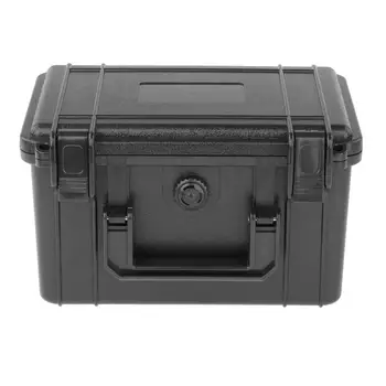 Футляр для инструментов с губкой, портативный чемоданчик для инструментов, 21,5 см x 16,5 см x 12,5 см