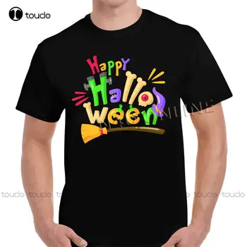 Хэллоуин, жуткая футболка с популярным дизайном, мужская футболка Унисекс, футболка для папы, подростковая унисекс на заказ, Xs-5Xl
