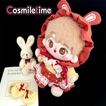 Цветочный полевой кролик из мягкого плюша 15 см 20 см, кукольная одежда, наряды, Аксессуары для косплея, аниме-игрушка, фигурка, Рождественские подарки