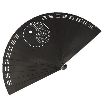 Цельнометаллические китайские вентиляторы для обработки железа Ушу Тай-чи Iron Fan с дизайном тай-Чи