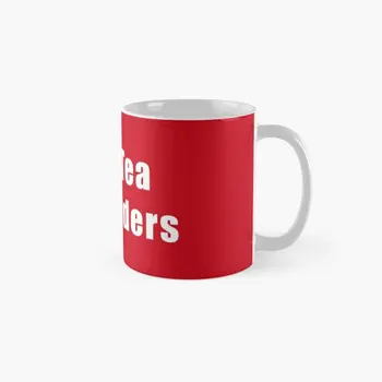 Чай Teessiders Классический Дизайн кружки, изображение чая, Простое изображение кофе, Посуда для напитков, Круглая ручка с принтом, Фото Подарков