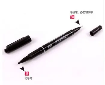 Чернильный маркер для печатной платы CCL с защитой от травления, двойная ручка для печатной платы DIY