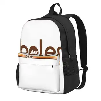 Школьная сумка Boler с логотипом / словесным знаком 1975 года, рюкзак большой емкости для ноутбука, 15-дюймовый винтажный прицеп Boler Caravan Trailer