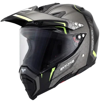 Шлем для мотокросса BRAMMO Профессиональный внедорожный мотоцикл ADV Cross DH Racing Dirt Bike Capacete De Moto Casco Одобрен CE DOT