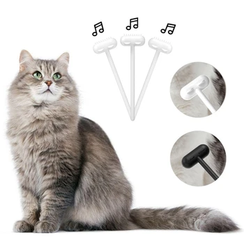 Щетка для ухода за кошками, Игрушка-дразнилка, Массажный Инструмент для домашних животных с короткой Длинной шерстью.