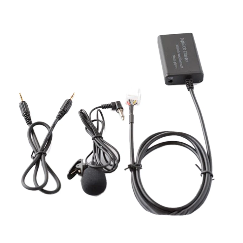 USB AUX Bluetooth Автомобильный Цифровой Музыкальный CD-чейнджер адаптер для Toyota (6 + 6) Pin Camry Corolla RAV4 Yaris
