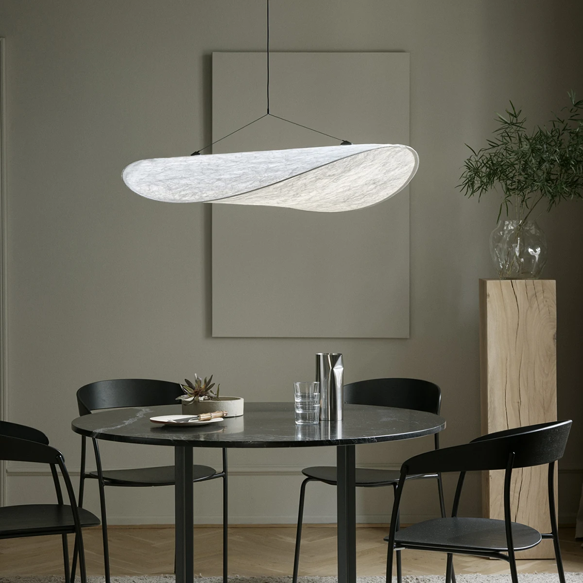 Подвесной светильник для столовой с шелкопрядом, в стиле минимализма, высококачественные лампы в гостиной, спальне, кабинете