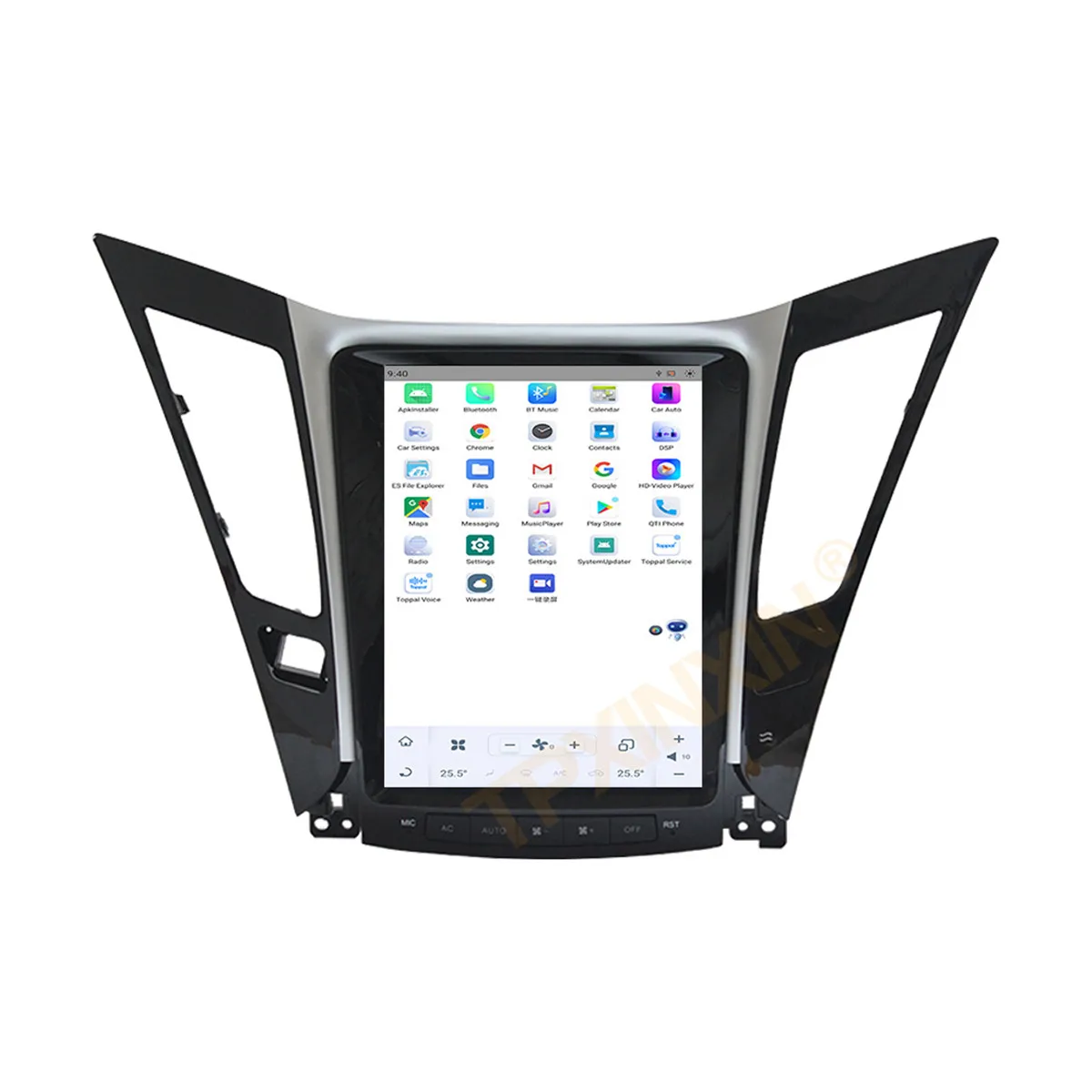Qualcomm 8 Core Для Hyundai Sonata 2010 -2015 Android Автомобильный Радиоприемник Tesla Экран 2Din Стереоприемник Авторадио Мультимедийный Плеер