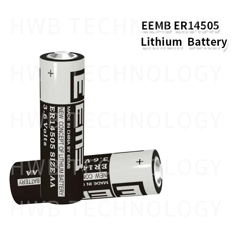 4шт EEMB ER14505 AA 3,6 В 2400 мАч Литиевая батарея Совершенно Новый, Патрульный стержень литиевая батарея PLC инструментальная батарея