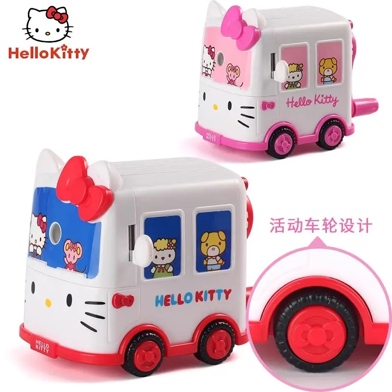 Sanrio Kawaii Мультфильм Hello Kitty, Ручной нож для резки карандашей, Студенческие канцелярские принадлежности, Подарочный пакет для девочек, Приз ко Дню защиты детей