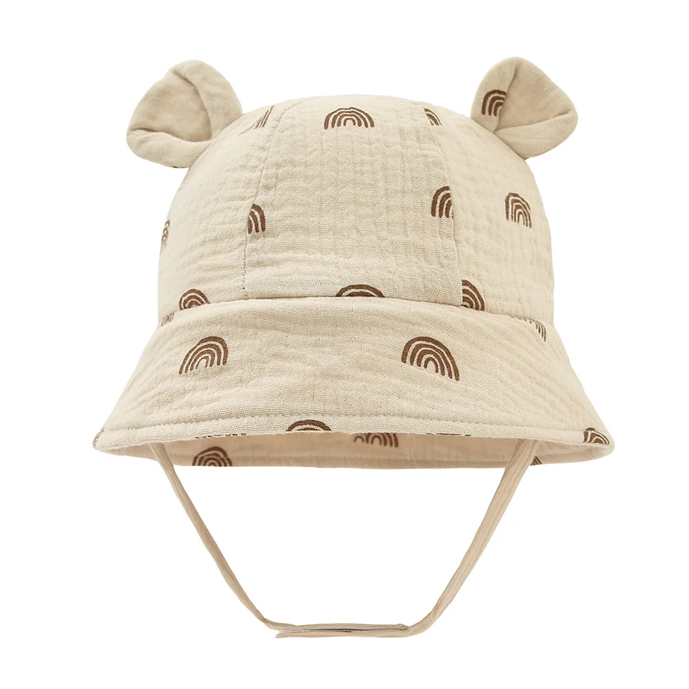 Детская шапочка на лето Детская панама для мальчиков и девочек, широкополая шляпа, весенне-осенняя детская шапочка, хлопковая рыбацкая шляпа для малышей, детские аксессуары