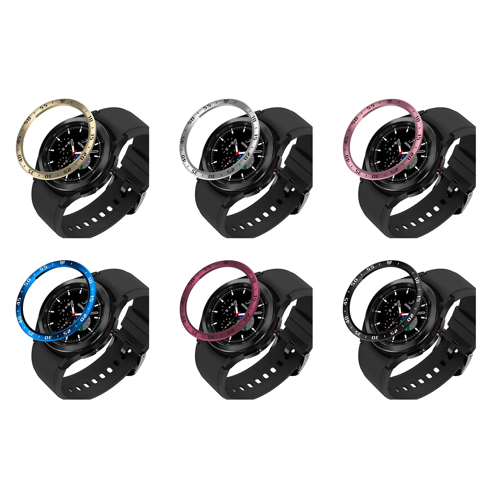 Бумажные браслеты 1000 аксессуаров для браслета для часов Подходит для samsung Galaxy Watch 4 с клейким кольцом в рамке диаметром 44 мм