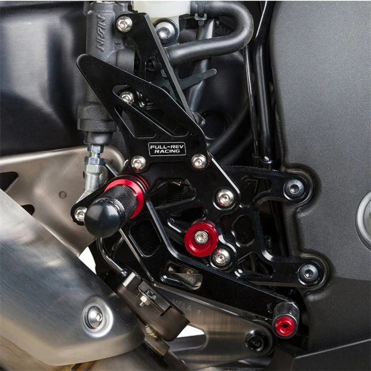 Задние комплекты для гоночных мотоциклов на ПОЛНЫХ оборотах с подставками для ног На 2018 2019 2020 годы CBR1000RR, регулируемые задние комплекты без ABS