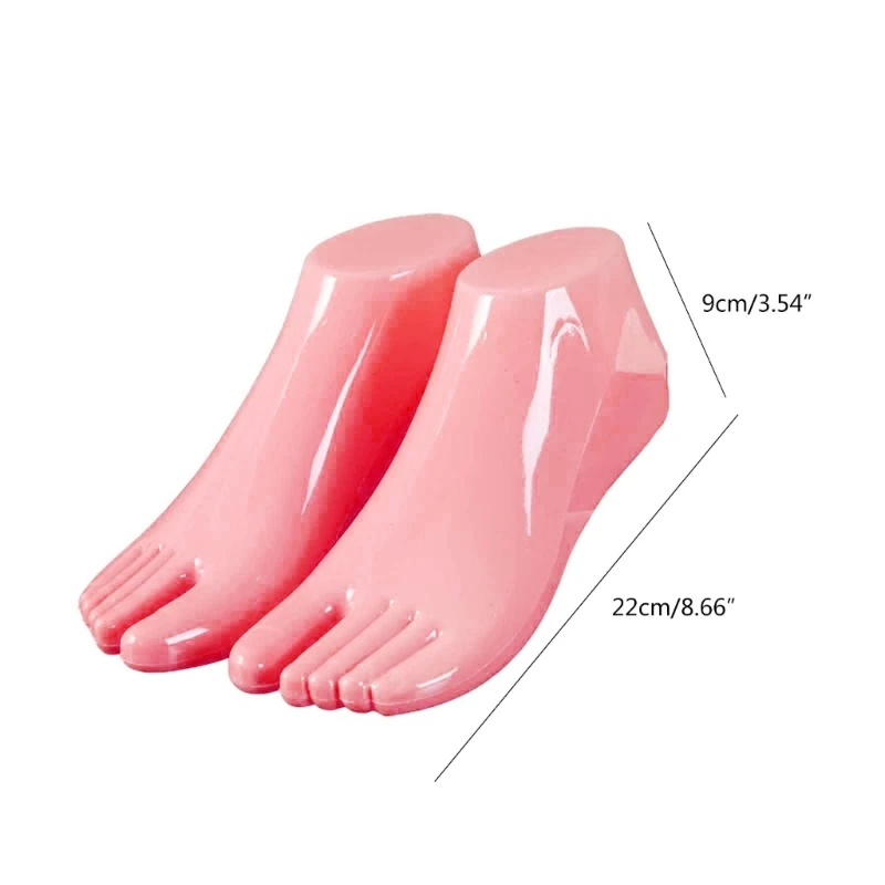 Обувь F19D Носки Для поддержки сандалий Инструмент для придания формы женскому манекену для демонстрации ног Ювелирные изделия